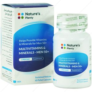مولتی ویتامین و مینرال آقایان بالای 50 سال 30 عددی