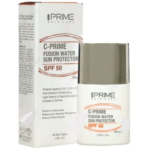 فلوئید ضد آفتاب ویتامین سی پرایم SPF50