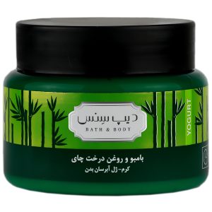 کرم ژل آبرسان بدن درخت چای و بامبو