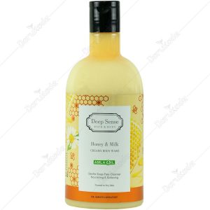 شامپو بدن کرمی شیر و عسل