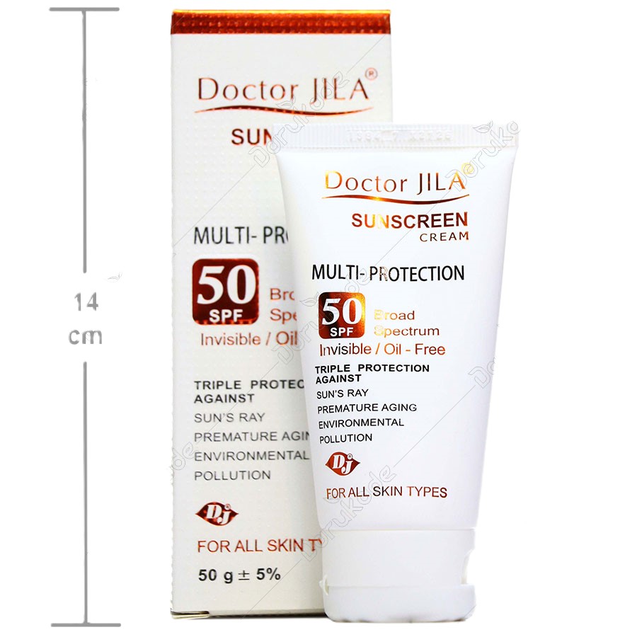 کرم ضد آفتاب مولتی پروتکشن SPF50