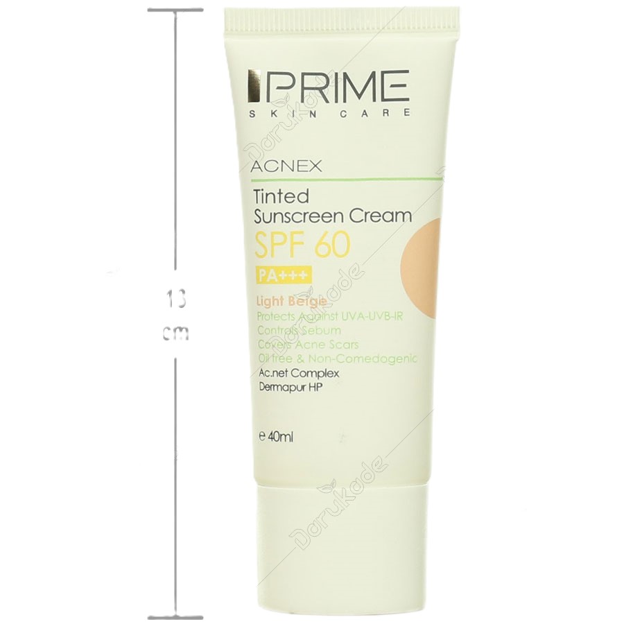کرم ضد آفتاب رنگی SPF60