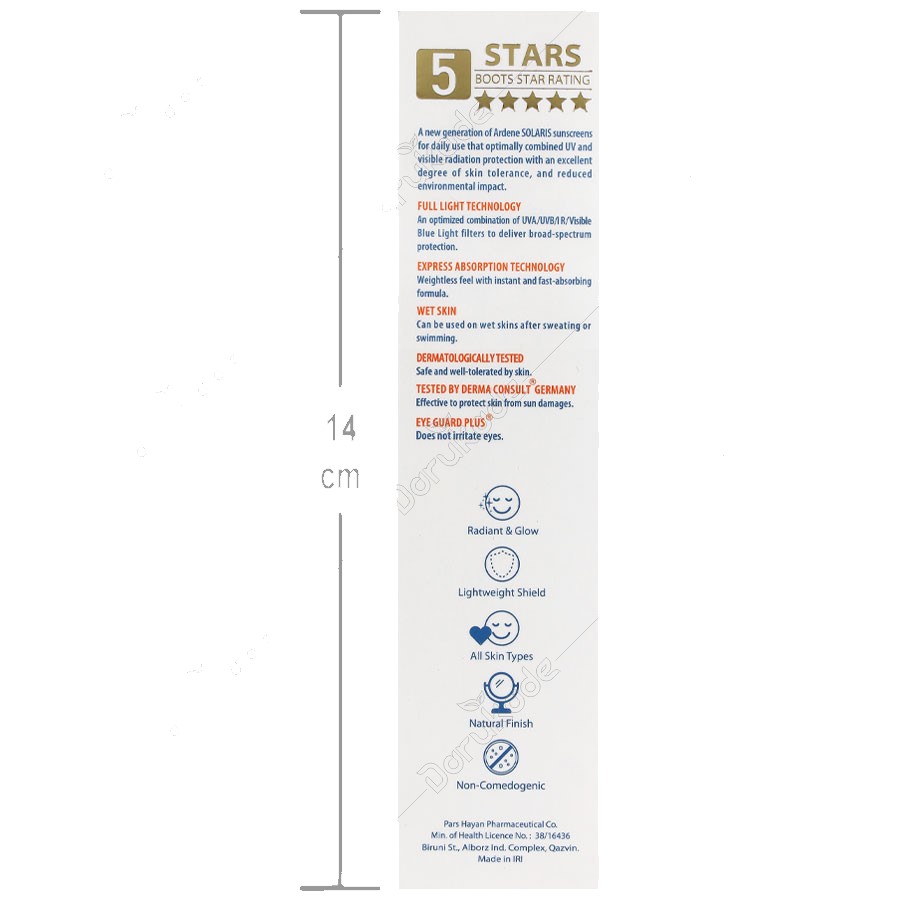 فلوئید ضدآفتاب یونی فایینگ نیوژن SPF50