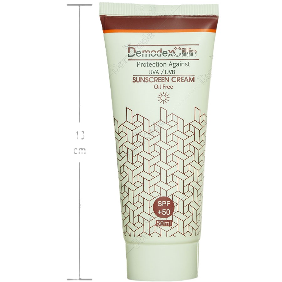 کرم ضد آفتاب SPF50 فاقد چربی