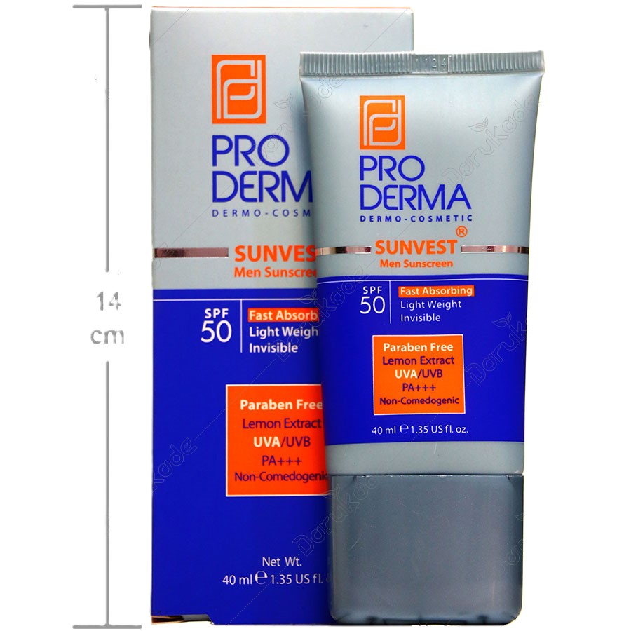 ضد آفتاب فاقد چربی مخصوص آقایان SPF50 سان وست