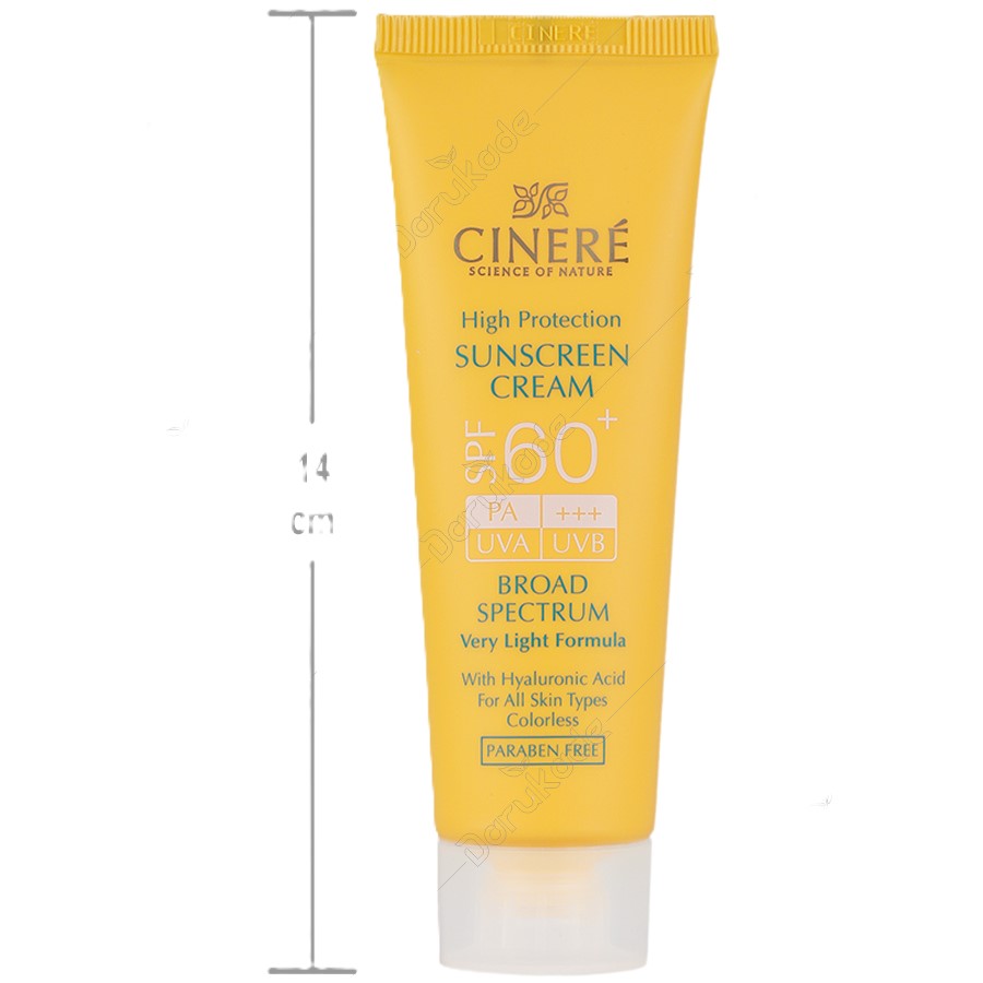 کرم ضد آفتاب SPF60 انواع پوست