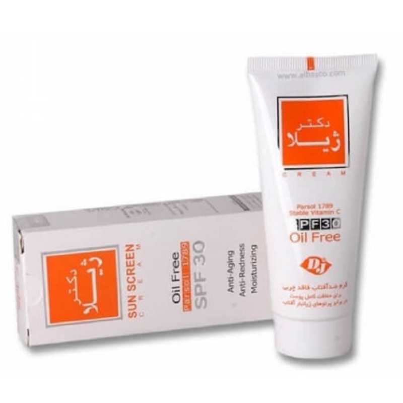 کرم ضد آفتاب SPF30 دکتر ژیلا 30 گرم